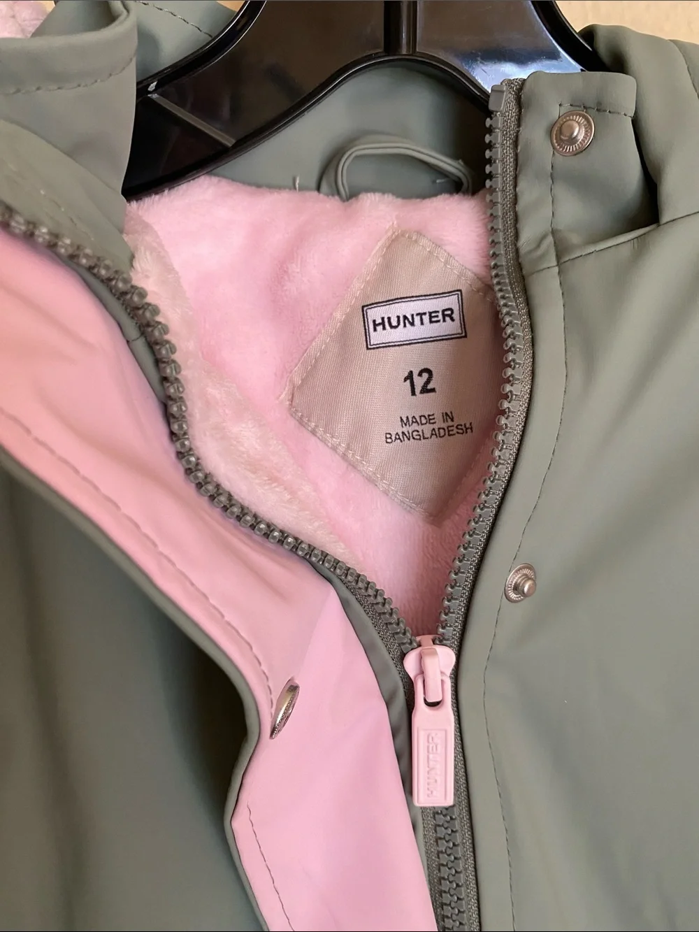 Hunter Girls Plush-Lined Puffer Jacket